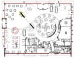 workplace design cad drawings